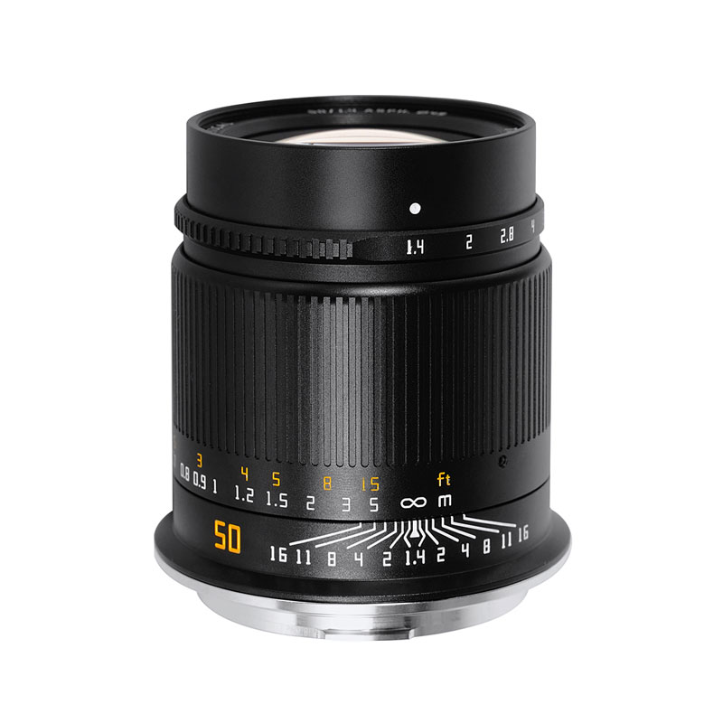 TTArtisan 50mm f/1.4 ASPH ブラック キヤノンRFマウント