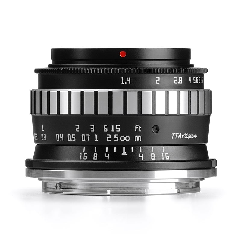 TTArtisan 23mm f/1.4 C ブラック×シルバー ニコンZマウント