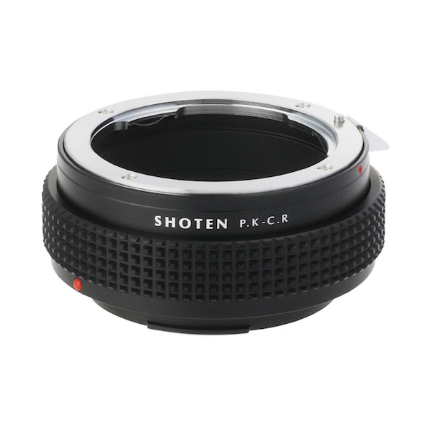 SHOTEN PK-CR (ペンタックスKマウントレンズ→キヤノンRFマウント変換) マウントアダプター