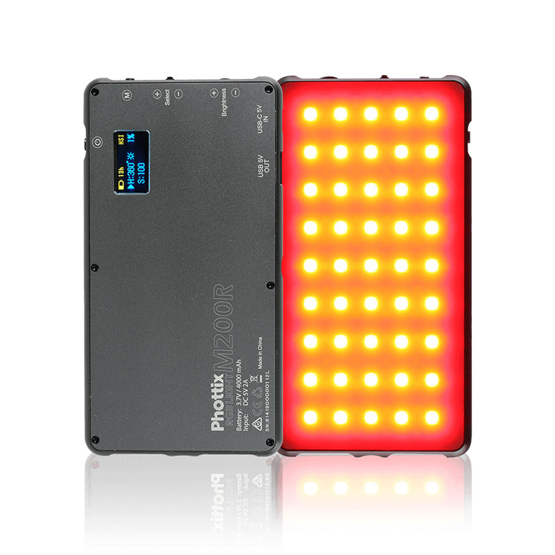 LEDライト M200R RGB LIGHT
