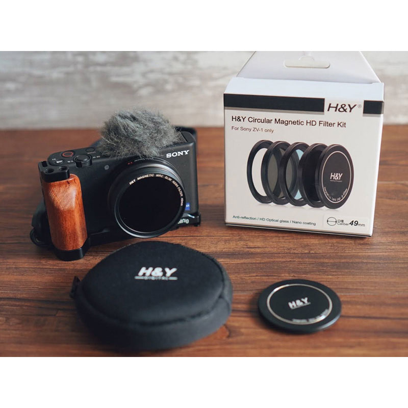 49mm MagneticフィルターKit for SONY ZV1