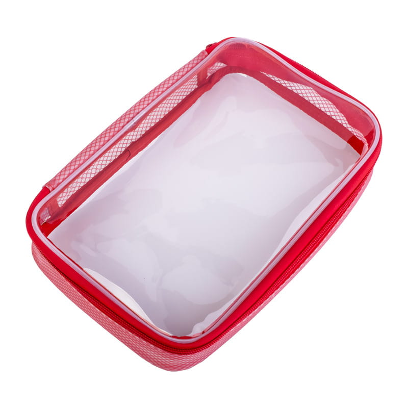 クリアケース L レッド FCASE-L-RED