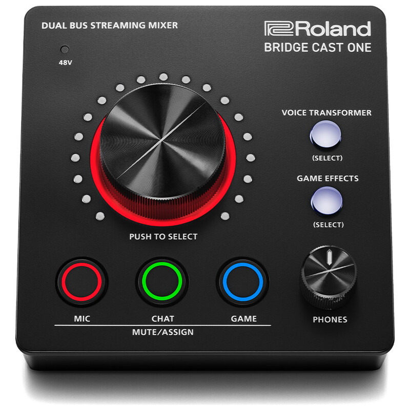 BRIDGE CAST ONE DUAL BUS STREAMING MIXER