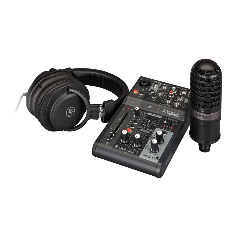 AG03MK2 LSPK Black ライブストリーミングパッケージ