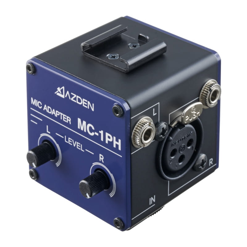 MC-1PH(ltd) ファンタム電源供給機能付きマイクアダプター