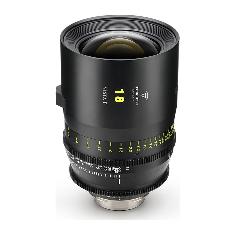 VISTA-P 18mm T1.5 CINEMA LENS PL m PLマウント メートル表示