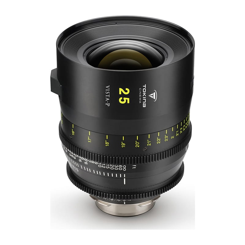VISTA-P 25mm T1.5 CINEMA LENS PL m PLマウント メートル表示