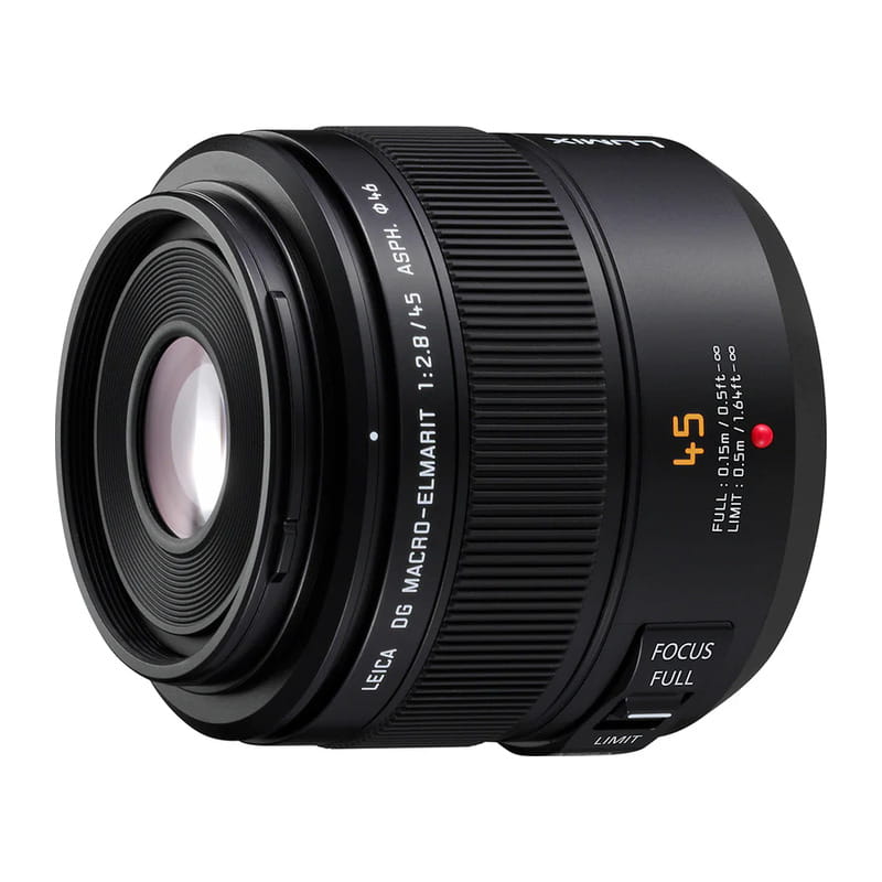 LEICA DG MACRO-ELMARIT 45mm/F2.8 ASPH./MEGA O.I.S. H-ES045