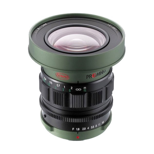 PROMINAR 12mm F1.8 グリーン