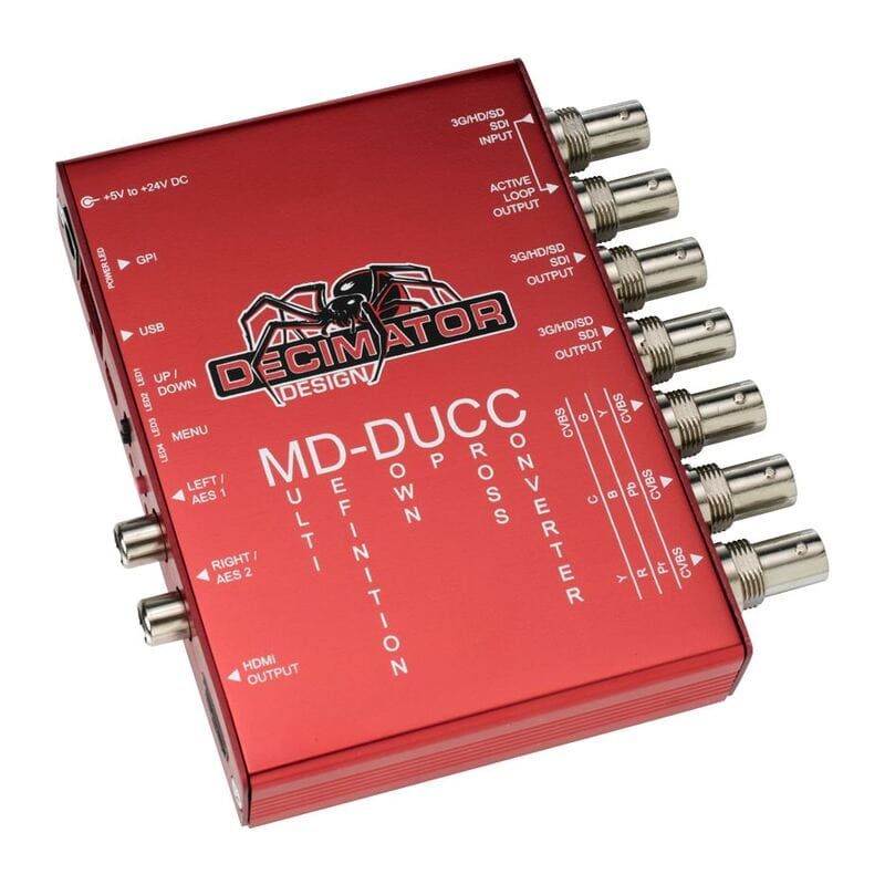 MD-DUCC 3G/HD/SD-SDI マルチディフィニション・アップ・ダウンコンバータ