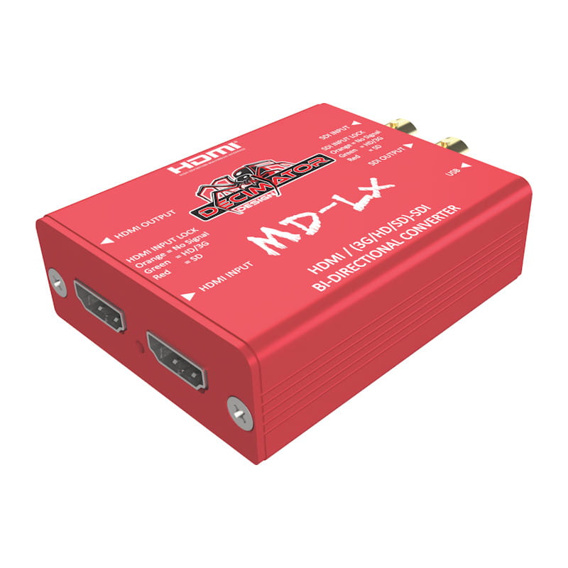MD-LX (3G/HD/SD)-SDI HDMI Bi-Directional Convertor