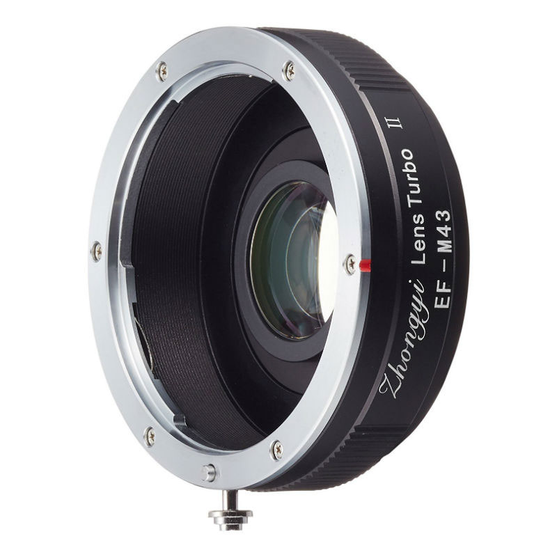 Lens Turbo II EF-m43 (キヤノンEFマウントレンズ→マイクロフォーサーズマウント) フォーカルレデューサーアダプター