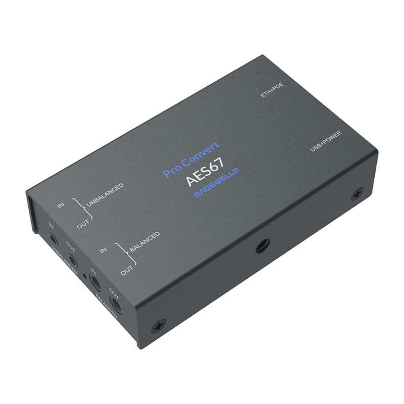 Pro Convert AES67 オーディオコンバーター･キャプチャデバイス