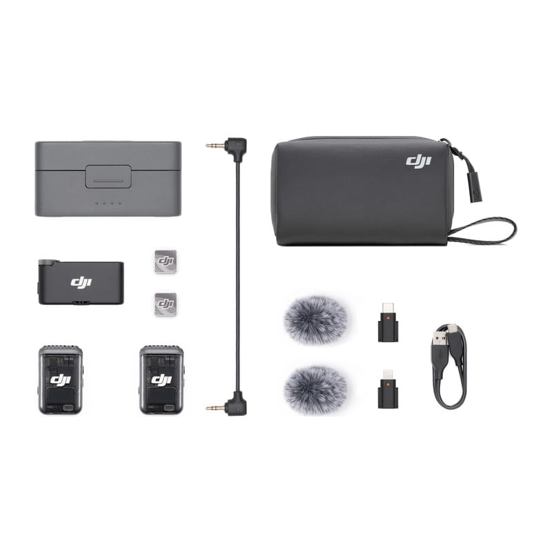 DJI Mic 2 (トランスミッター×2+レシーバー×1+充電ケース) DM1021