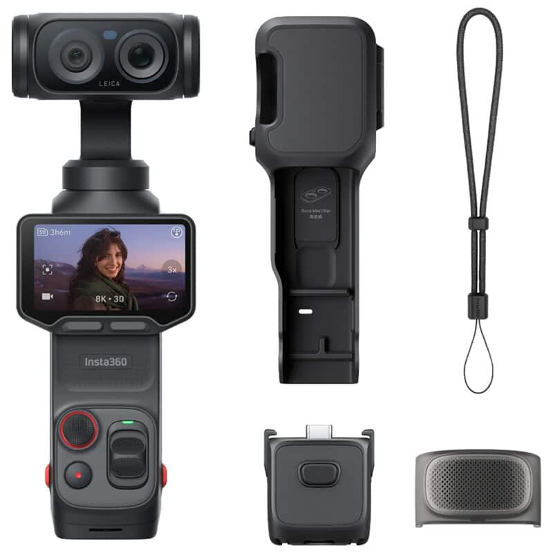 Insta360 Luna Ultra スタンダードバンドル コズミックブラック CINSABTA-LUNAULTRA01(2026年6月15日発売予定)