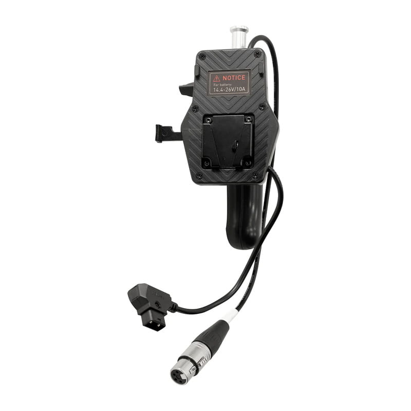 Forza150/150B専用 4ピン XLRコネクター付きVマウントバッテリーグリップ BT-BG-XLR-4