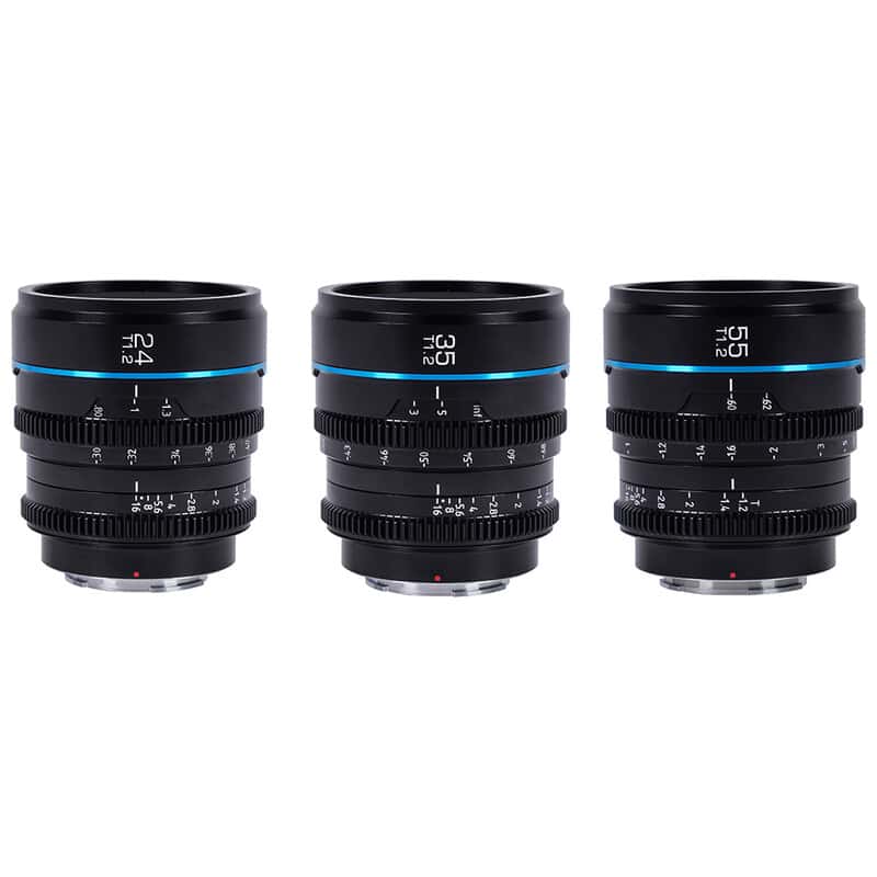Night Walker T1.2 APS-C/S35 3本セット E/ブラック MS-3SEB-JP