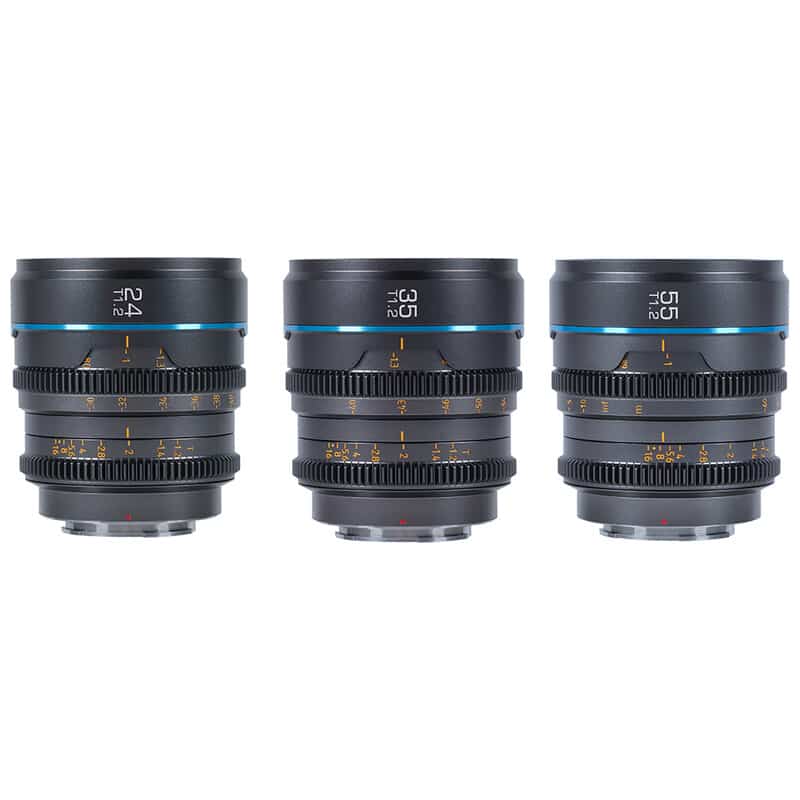 Night Walker T1.2 APS-C/S35 3本セット RF/グレー MS-3SRG-JP