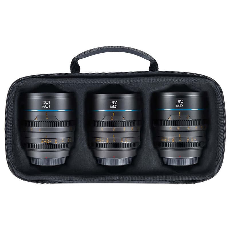 Night Walker 24/35/55mm T1.2 APS-C/S35 3本セット L/グレー MS-3SLG-JP