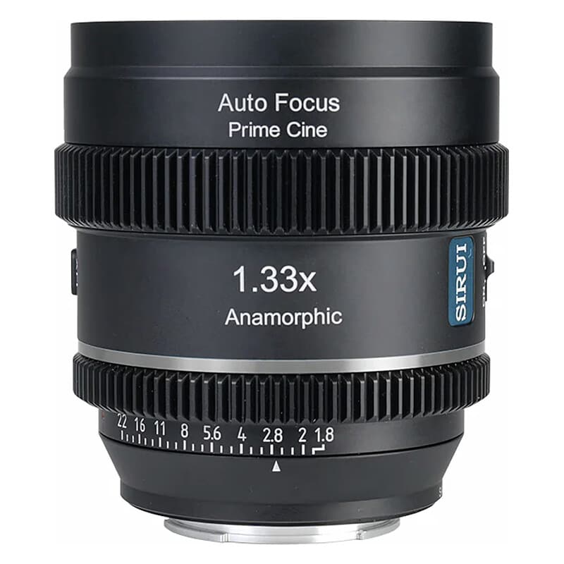 オートフォーカスアナモルフィックレンズ 20mm T1.8 1.33x S35 X/ナチュラル