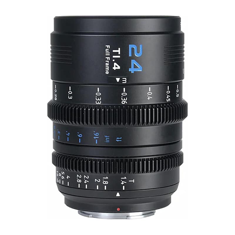 マウント交換式シネマレンズ T1.4 Full Frame 24mm E/ブラック(L/RF/Z交換マウントアダプター付) VP-1-24B-JP