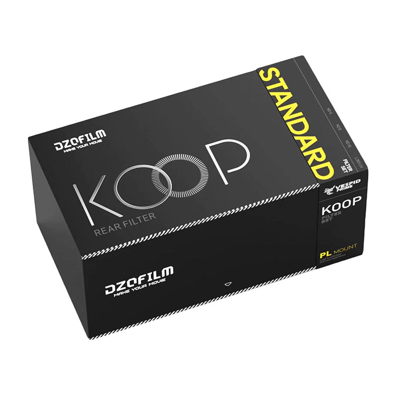 Vespid/Catta Ace PLマウント用DZOFILM KOOPフィルター標準セット DZO-KFPL-SS