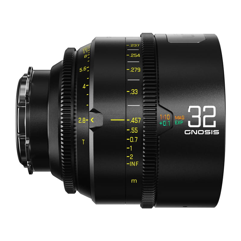 Gnosis Macro 32mm T2.8 メートル表示プライムレンズ(ハードケース付) DZO-G3228LPLM