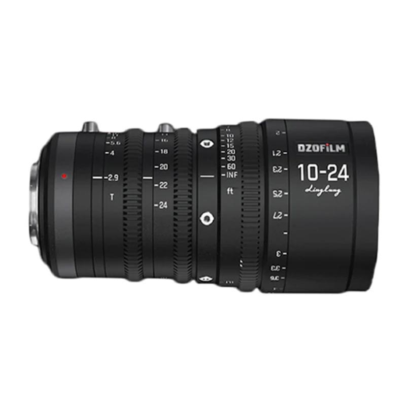 Linglung 10-24mm T2.9 MFTマウント パーフォーカル フィート表示 DZO-L102429