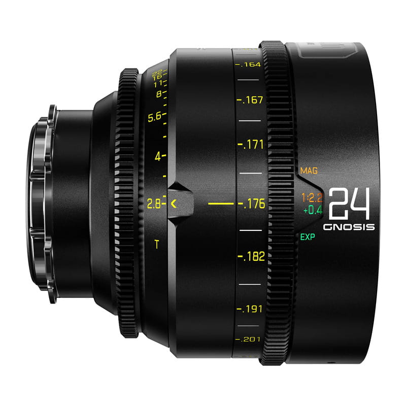 Gnosis Macro 24mm T2.8 メートル表示プライムレンズ(ハードケース付) DZO-G2428LPLM