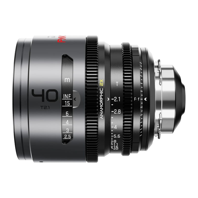 Pavo 2x アナモルフィックプライム 40mm T2.1 ニュートラルコーティング PL&EF マウント メートル表示 DZO-PA4021PLMN