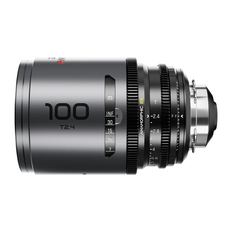 Pavo 2x アナモルフィックプライム 100mm T2.4 T22 ニュートラルコーティング PL&EF マウント メートル表示 DZO-PA10021PLMN