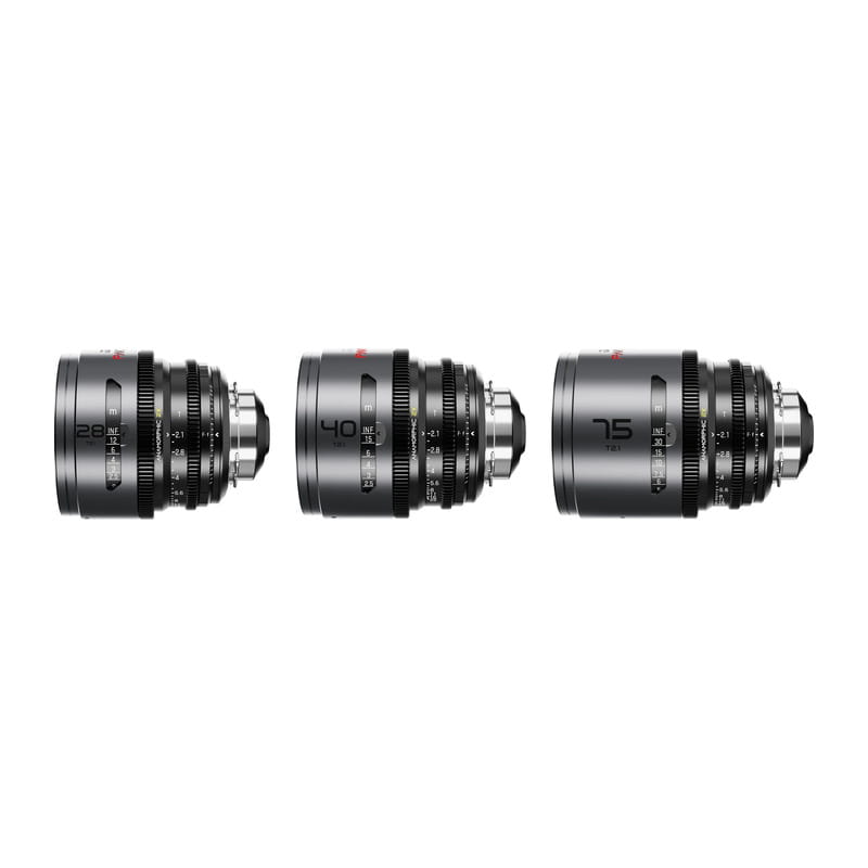 Pavo 2x アナモルフィックプライム A セット ニュートラルコーティング PL&EF マウント メートル表示 DZO-PAA3PLMN