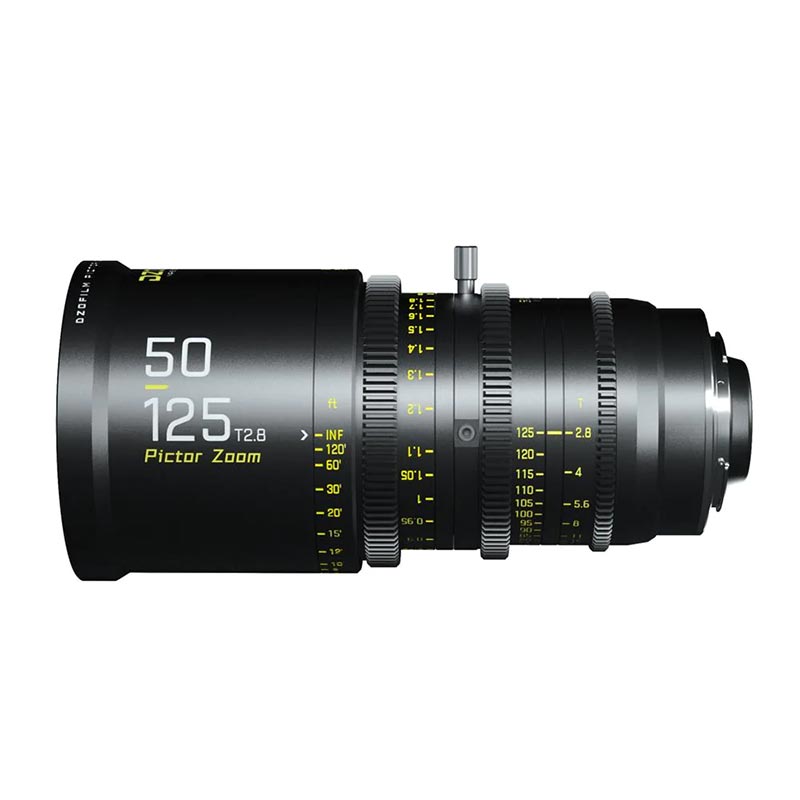 Pictor Zoom 50-125mm T2.8 Super35 Parfocal PL/EFマウント ブラック DZO-7220001B