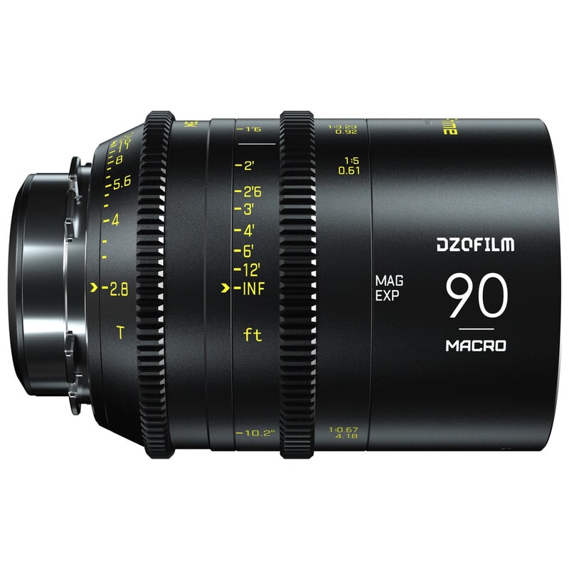 Vespid プライムシネレンズ FF/VV マクロ 90mm T2.8/PLマウント/フィート表記) DZO-VM9021PL