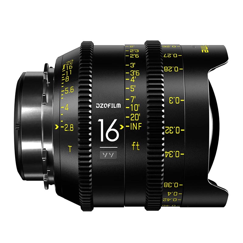 Vespid FF 16mm T2.8 PLマウント DZO-V01628PL