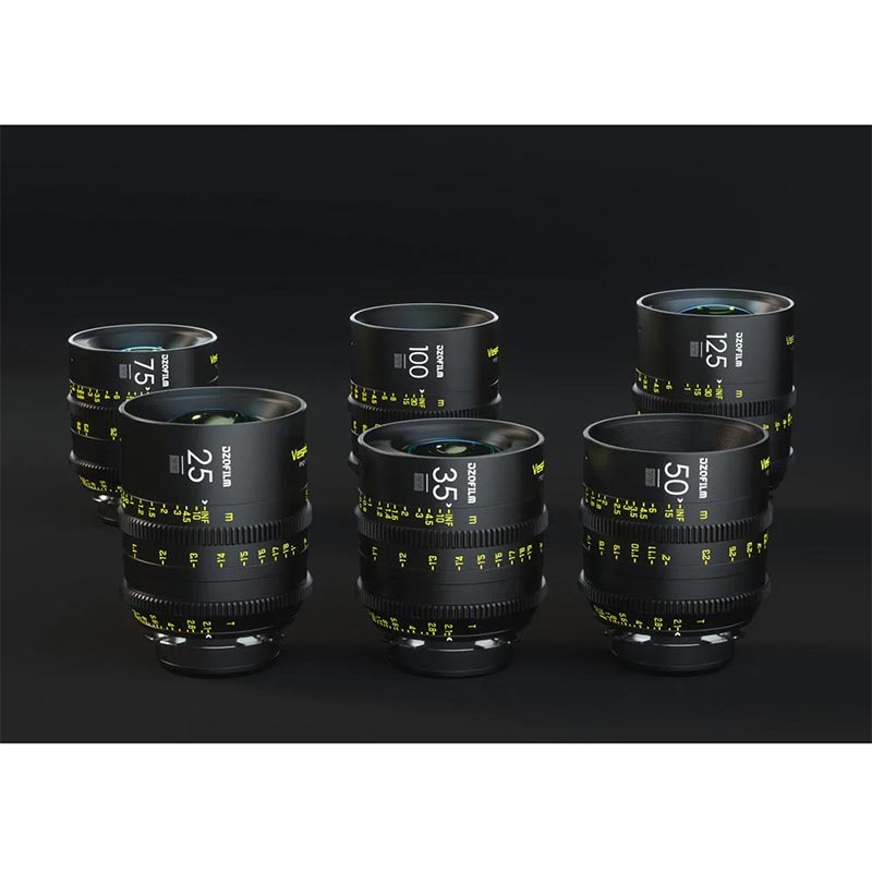 Vespid Aキット PLマウント+EFマウント付属(25/35/50/75/100/125mm T2.1) DZO-V21A6PL