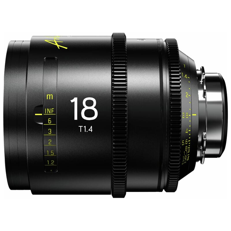 Arles Prime 18mm FF/VV T1.4 プライムシネレンズ(PLマウント/メートル表記) DZO-SAP18MPL