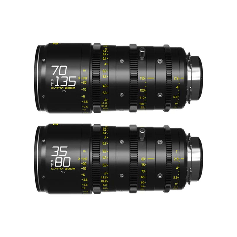 Catta Ace Zoom 35-80mm & 70-135mm T2.9 PL/EFマウント ブラック 保護ケース付 DZO-FFCattaA-BUNDLE
