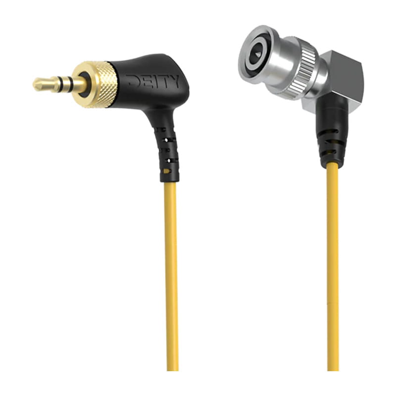 C15 Locking 3.5mm TRS to Right-Angle BNC Timecode Cable DTS0272D62