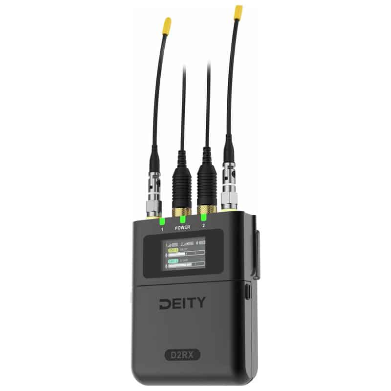 THEOS デジタルワイヤレス(B帯) 2ch対応受信機 D2RX DTU0253D58