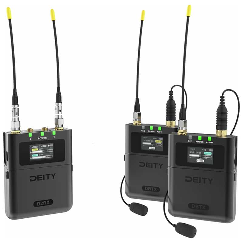 THEOS デジタルワイヤレス(B帯) 2ch送受信機セット DBTX ×2式 + D2RX DTU0253D59