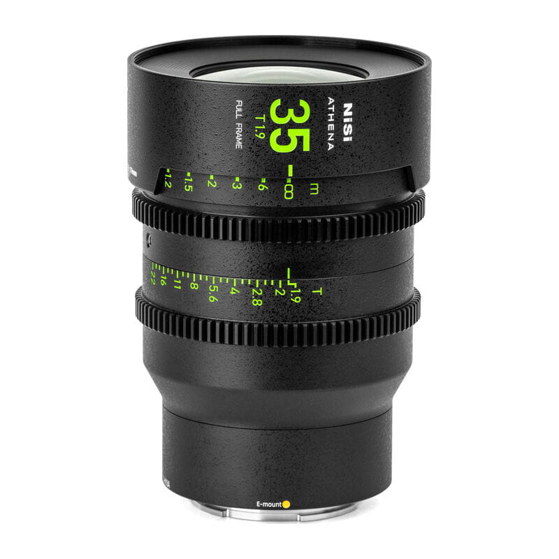 ATHENA PRIME LENS 35mm T1.9 (E-Mount)(NO DROP IN FILTER)