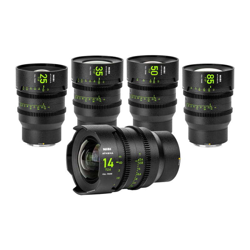 ATHENA PRIME LENS 5本セット E-Mount(NO DROP IN FILTER) (14/25/35/50/85mm)