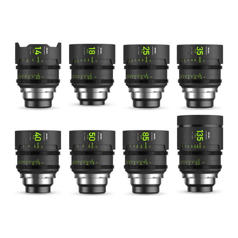 ATHENA PRIME LENS 8本セット PL-Mount (14/18/25/35/40/50/85/135mm)