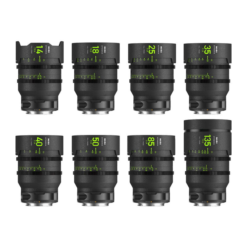 ATHENA PRIME LENS 8本セット RF-Mount (14/18/25/35/40/50/85/135mm)