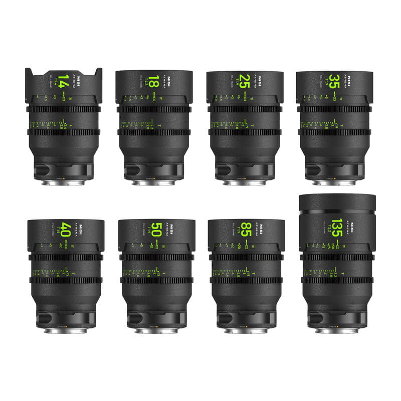 ATHENA PRIME LENS 8本セット L-Mount (14/18/25/35/40/50/85/135mm)