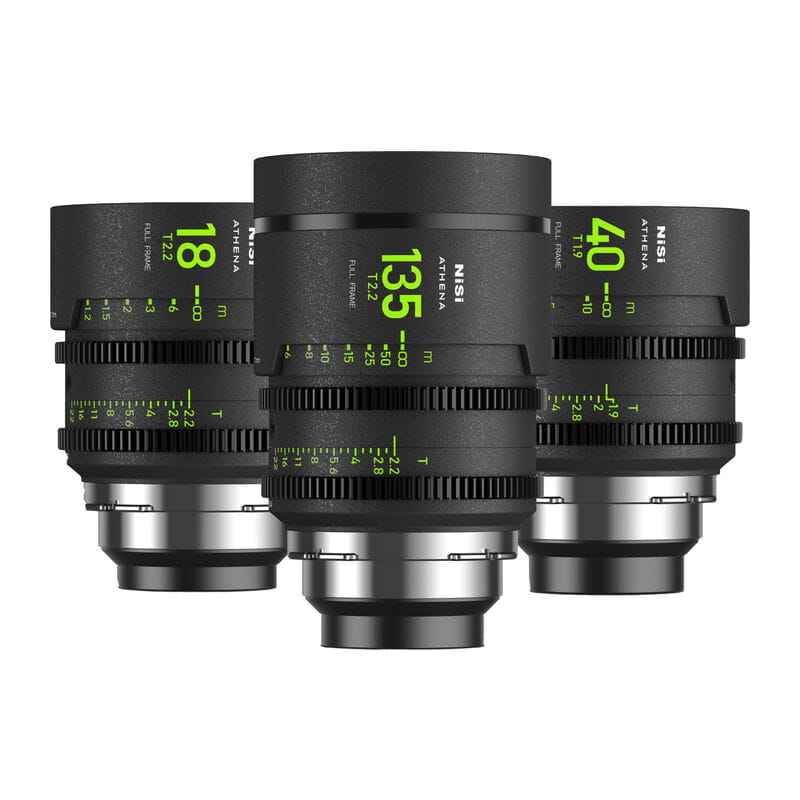 ATHENA PRIME LENS 3本セット PL-Mount (18/40/135mm)