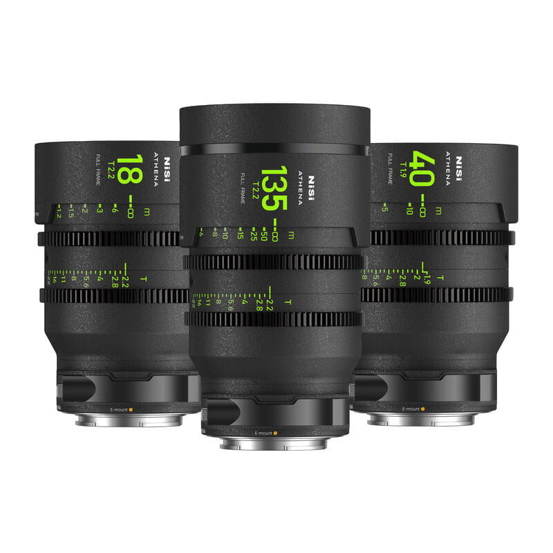 ATHENA PRIME LENS 3本セット E-Mount (18/40/135mm)