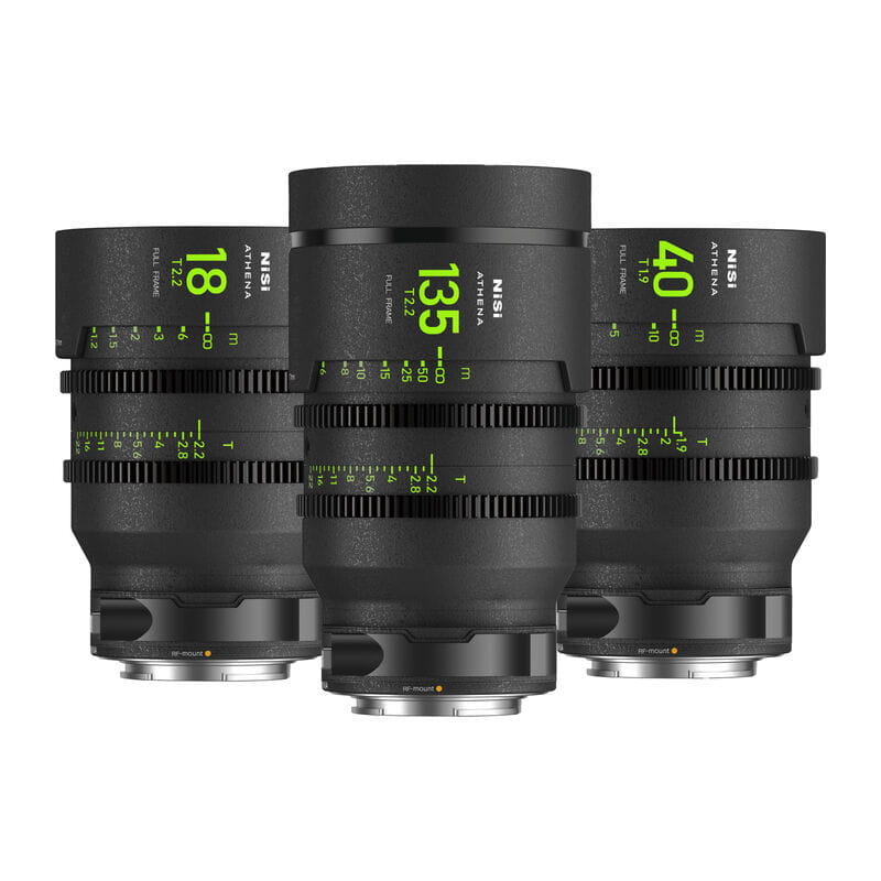ATHENA PRIME LENS 3本セット RF-Mount (18/40/135mm)