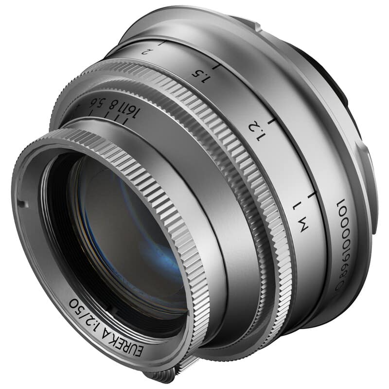 Eureka 50mm f2 M mount アルミニウム TP-Eu50M-AL